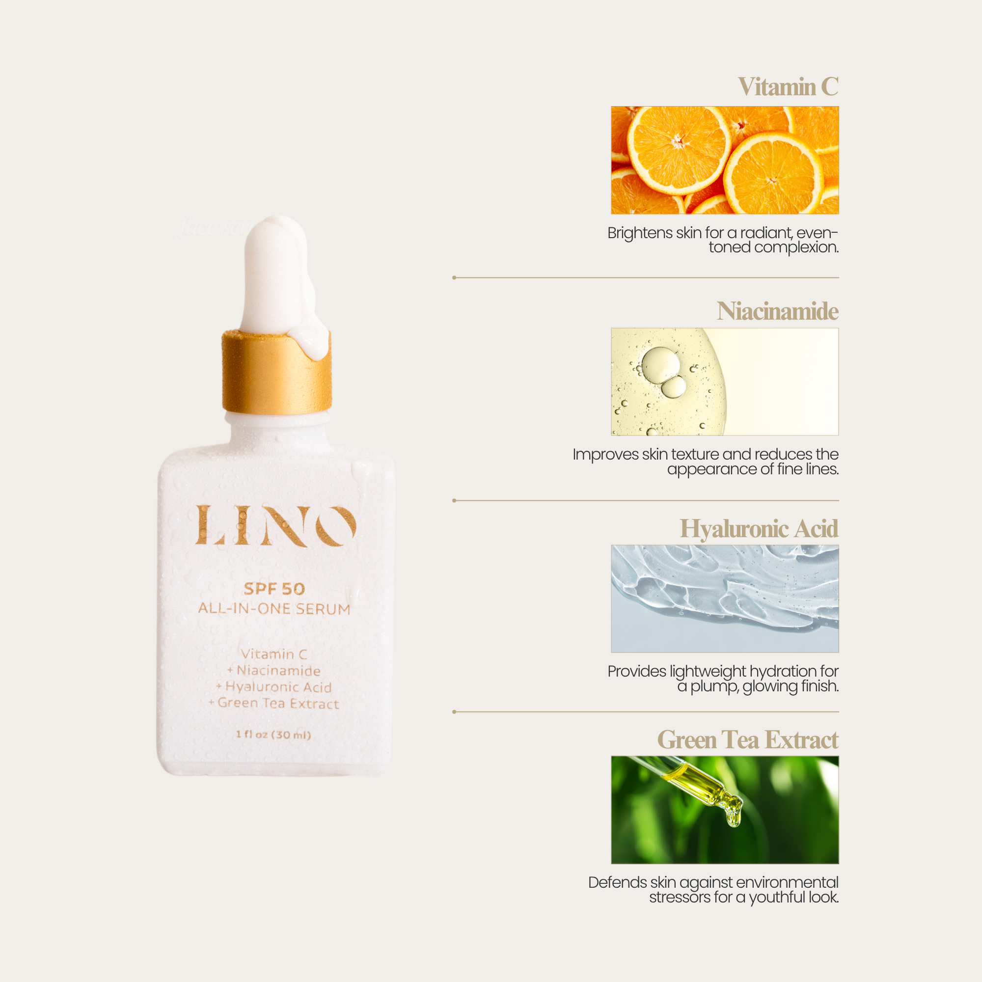 SPF 50 All-In-One Serum