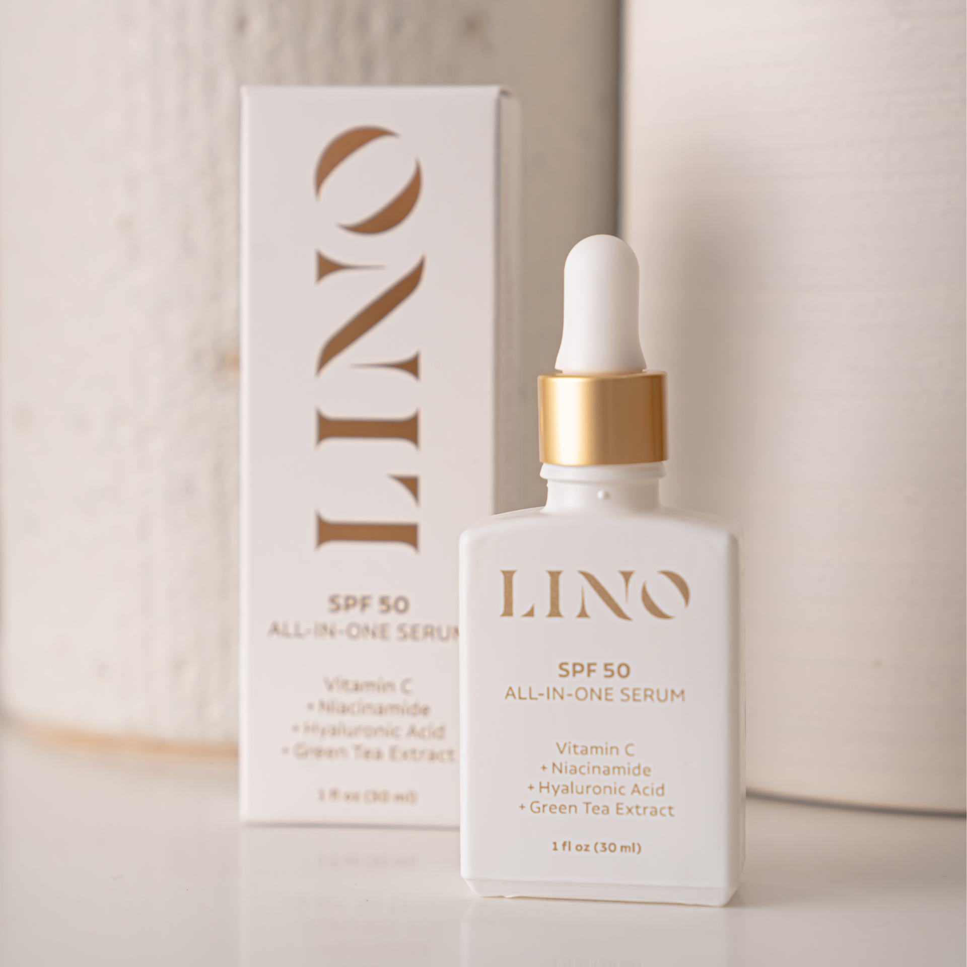 All-In-One Serum with SPF 50 – Lino Cosmetics
